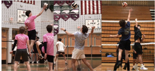 Volleybros fosters a competitive environment for athletes to play volleyball. Photo used with permission from An Vu (‘26). 
